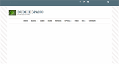 Desktop Screenshot of buddhispano.net